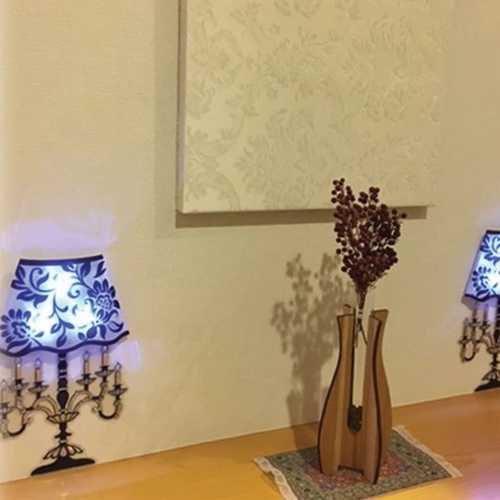 3D Embellishment Art Lamp