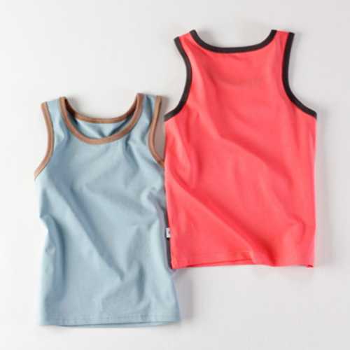 sublimation plain kids tank