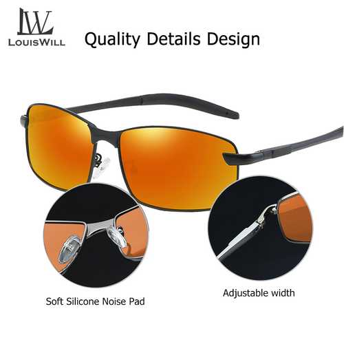 LouisWill Men Sunglasses