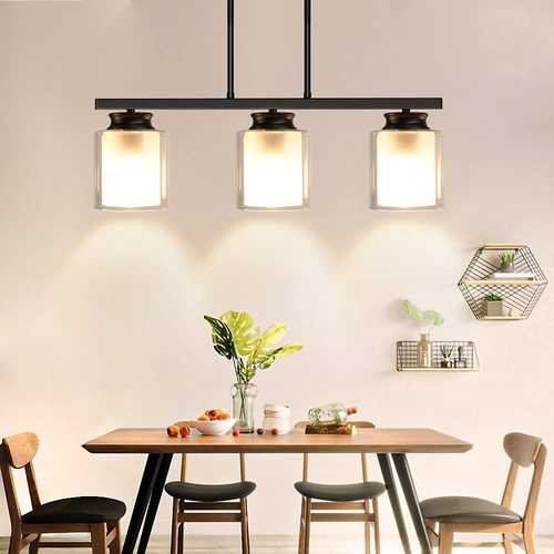 3 lights lndenpant kitchen islang
